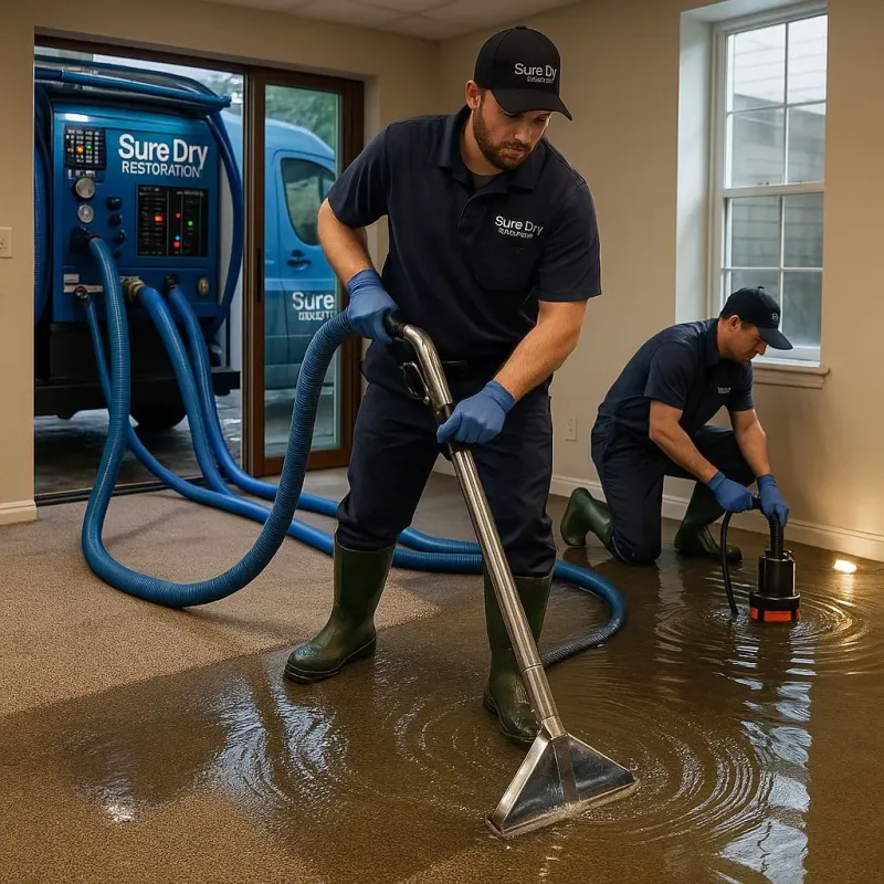 Water Extraction and Removal process in Pepper Pike, OH